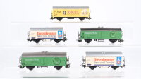 Märklin H0 Konvolut Kühlwagen "Staufen Bräu Dietenbronner Engel Bier" DB