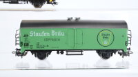 Märklin H0 Konvolut Kühlwagen "Staufen Bräu Dietenbronner Engel Bier" DB