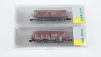 Minitrix N 15449 Wagenset 10 Selbstentladewagen Erz Id DB