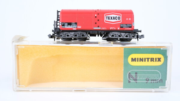Minitrix N 51 3592 00 Schwerölkesselwagen "Texaco" DB