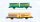 Röwa H0 Konvolut Containertragwagen "Schenker Contrans Belgian Line" DB