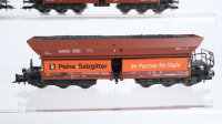 Roco H0 Konvolut Selbstentladewagen "Peine+Salzgitter" DB