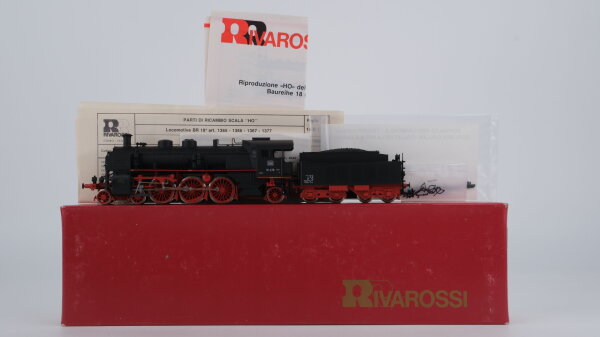 Rivarossi H0 1367 Dampflok mit Tender BR 18 478 DB Gleichstrom