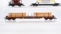 Roco u.a. H0 Konvolut Schwerlastwagen beladen "Rommenhöller Kohlensäure" Rungenwagen beladen Trichterwagen beladen ÖBB u.a.