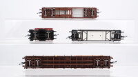Roco u.a. H0 Konvolut Schwerlastwagen beladen "Rommenhöller Kohlensäure" Rungenwagen beladen Trichterwagen beladen ÖBB u.a.