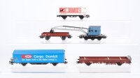 Märklin H0 Konvolut Seitenwandschiebewagen...