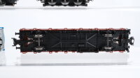 Märklin H0 Konvolut Seitenwandschiebewagen "Cargo Domicile" Containertragewagen "Mustang Jeans & Sportswear" Niederbordwagen Kranwagen mit Kranschutzwagen SBB-CFF/DB