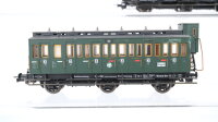Fleischmann H0 Konvolut Abteilwagen 3.Kl. Postwagen Personenzugbegleitwagen