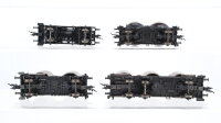 Trix u.a. H0 Konvolut Braunkohlenstaubwagen Kesselwagen "Mobiloel" Silowagen "Clubmast" DB