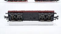 Märklin H0 Konvolut Muldenkippwagen Talbot-Trichterwagen Niederbordwagen mit Baustellenfahrzeugen DB (Abbrüche)