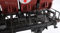 Märklin H0 Konvolut Muldenkippwagen Talbot-Trichterwagen Niederbordwagen mit Baustellenfahrzeugen DB (Abbrüche)