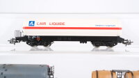 Märklin H0 Konvolut Kesselwagen "Lair Liquide" Schweröl-Kesselwagen Weinfasswagen 308 "Bordeaux" DB