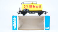Märklin H0 4442 Mineralöl-Kesselwagen SHELL...