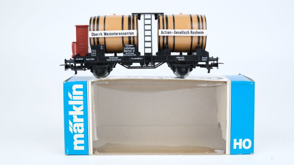 Märklin H0 4432 Weinfaßwagen Wagen der RE.E-L.