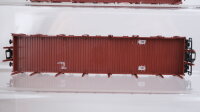 Märklin H0 Konvolut Rungenwagen teilbeladen mit Omnibussen "WSW CE" DB (Rungen fehlen)