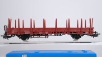 Märklin H0 Konvolut Rungenwagen teilbeladen mit Omnibussen "WSW CE" DB (Rungen fehlen)