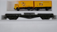 Märklin H0 84668 Flachwagen Post-Lastzug DB Postmuseumswagen 1995