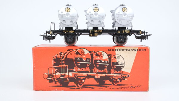 Märklin H0 4520 Behältertragwagen DB