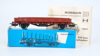 Märklin H0 4607 Rungenwagen Rmms Kbs 443 der DB