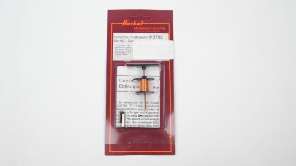 Herkat H0 2702 Universal-Entkuppler für H0- Zweileitergleise