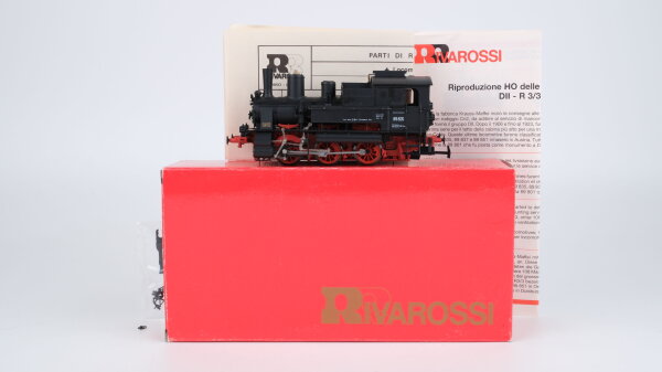 Rivarossi H0 1394 Dampflok BR 89 826 DB Gleichstrom