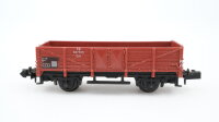 Arnold N 4471 Hochbordwagen, Ladung: Grubenholz Om DB