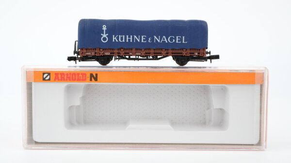 Arnold N 4474 Rungenwagen mit Plane Kühne & Nagel Kbs 442 DB