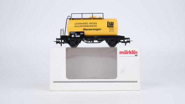 Märklin H0 00754-19 Kesselwagen (Wasserwagen) Leonhard Weiss DB