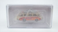Brekina H0 56012 Setra S6 Reisebus rot, beige, orange