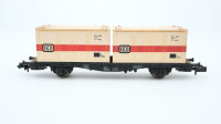 Fleischmann N 8234 Containertragwagen Lbs 593 DB