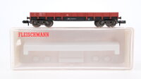 Fleischmann N 8281 Niederbordwagen Rklmm-tu 697 DB