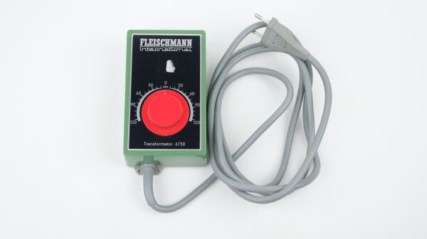 Fleischmann 6730 Transformator T25E 7VA (beklebt + beschriftet)