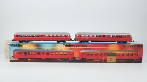 Märklin H0 3076 Akku-Triebwagenzug BR 515 + 815 der DB Wechselstrom (Umschalter defekt)