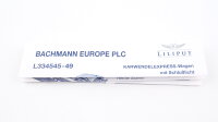 Liliput H0 L334547 Schnellzugwagen 2. Kl "DB Epoche III" DB
