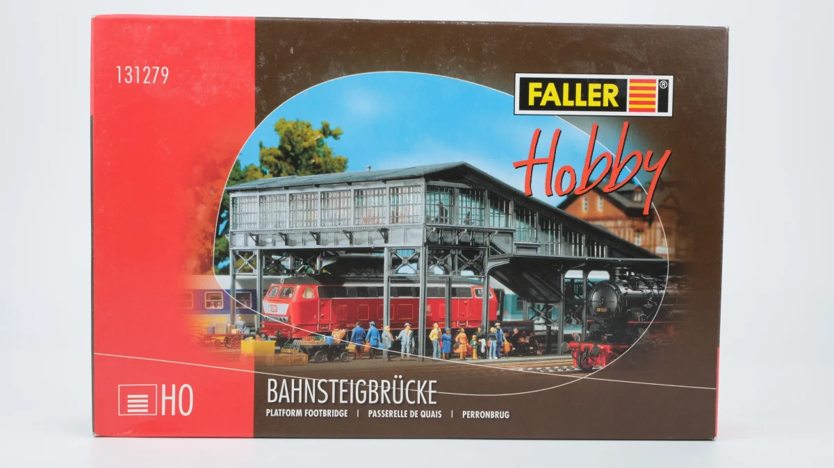 Faller H0 131279 Bahnsteigbrücke