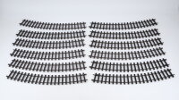 Rivarossi 10779 Spur 0 Gleis gebogen 12 Stück (guter...
