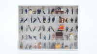 Preiser H0 13004 Super-Set 60 Figuren mit Zubehör,...