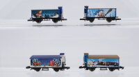 Märklin Z Konvolut gedckte Güterwagen...