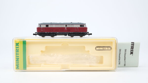 Minitrix N 12846 Diesellok BR V 160 003 DB Gleichstrom