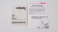Märklin H0 3441 E-Lok BR 143 001-6 DR Wechselstrom Delta Digital (stoppt häufig)