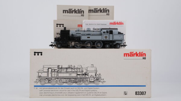 Märklin H0 83307 Dampflok BR Reihe T 18 1994 Märklin Museum K.W.St.E. Wechselstrom Digital (stoppt häufig)