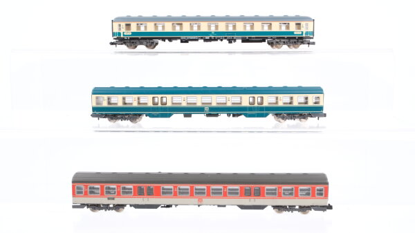 Fleischmann N Konvolut Reisezugwagen Abteilwagen 1./2. Kl. DB