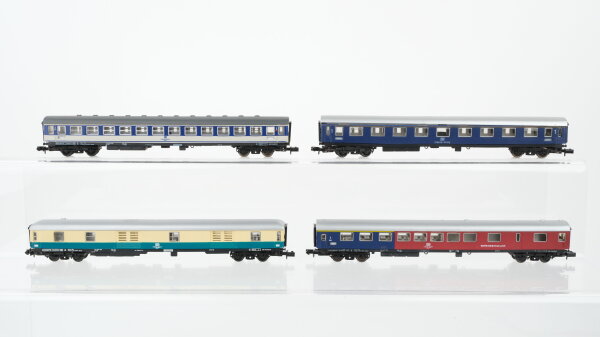 Arnold N Konvolut Schnellzugwagen 1. Kl. mit Speiseraum Gepäckwagen Reisezugwagen 2. Kl. DB