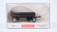 Wiking H0 086903 Landwirtschaftlicher Anhänger braun