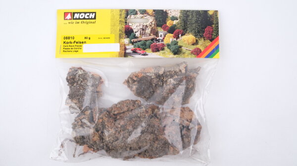 NOCH 08810 Kork-Felsen 3 Stück, 80g