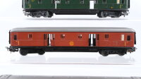 Märklin H0 Konvolut Gepäckwagen 346/4 Personenwagen 1./2. Kl. SJ (teilweise beklebt "DB")