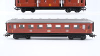 Märklin H0 Konvolut Gepäckwagen 346/4 Personenwagen 1./2. Kl. SJ (teilweise beklebt "DB")