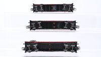 Märklin H0 Konvolut Niederbordwagen beladen DB