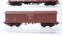Lima u.a. H0 Konvolut Klappdachwagen Hochbordwagen Schiebedachwagen Niederbordwagen DB