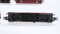 Lima u.a. H0 Konvolut Klappdachwagen Hochbordwagen Schiebedachwagen Niederbordwagen DB